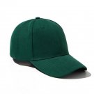 Unisex GREEN Hat Plain Curved Sun Visor Hat Outdoor Dustproof Adjustable Caps