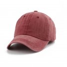 Washed Cotton Baseball Cap Parent Kids Sun Hats Spring Summer Snapback Hat Red Washed Cotton Baseball Cap Parent Kids Sun Hats Spring Summer Snapback Hat Red