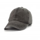 BLACK Washed Cotton Baseball Cap Parent Kids Sun Hats Spring Summer Snapback Hat BLACK Washed Cotton Baseball Cap Parent Kids Sun Hats Spring Summer Snapback Hat