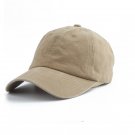 KHAKI Washed Cotton Baseball Cap Parent Kids Sun Hats Spring Summer Snapback Hat KHAKI Washed Cotton Baseball Cap Parent Kids Sun Hats Spring Summer Snapback Hat