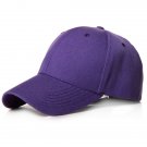 Men Women Purple Baseball Cap Peaked Cap Solid Color Adjustable Unisex Spring Summer Hat Shade Sport Men Women Purple Baseball Cap Peaked Cap Solid Color Adjustable Unisex Spring Summer Hat Shade Sport