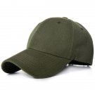 Men Women Army Green Baseball Cap Peaked Cap Solid Color Adjustable Unisex Summer Hat Shade Sport Men Women Army Green Baseball Cap Peaked Cap Solid Color Adjustable Unisex Summer Hat Shade Sport