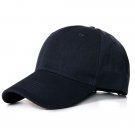 Men Women Navy Blue Baseball Cap Peaked Cap Solid Color Adjustable Unisex Summer Hat Shade Sport Men Women Navy Blue Baseball Cap Peaked Cap Solid Color Adjustable Unisex Summer Hat Shade Sport