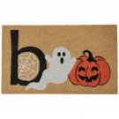 Natural Coir "Boo" Halloween Doormat 18" x 30"