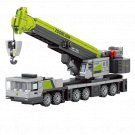 Engineering Truck Building Blocks Crane Bulldozer Excavator Car City Construction Bricks Set Kids 01