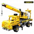 Engineering Truck Tech Building Block City Construction Toy Excavator Bulldozer Crane Car Brick 29