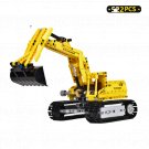 Engineering Truck Tech Building Block City Construction Toy Excavator Bulldozer Crane Car Brick 55