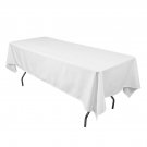 Tablecloth 60" x 102" Rectangular Seamless White