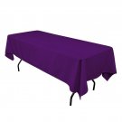 Tablecloth 60" x 102" Rectangular Seamless Purple