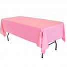 58" x 108" Lamour Satin Rectangular Seamless Tablecloth Pink 58" x 108" Lamour Satin Rectangular Seamless Tablecloth Pink