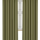 Olive Window Curtains Blackout Room Thermal Insulated 2 Panels 52x84"
