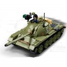 604PCS Tank Model Bricks Vehicle Weapon DIY Creative Building Blocks Educational Toys for Children