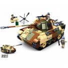 725PCS Land Force Military Tank Building Blocks Weapon War WW2MOC Bricks Educational With Stickers 725PCS Land Force Military Tank Building Blocks Weapon War WW2MOC Bricks Educational With Stickers