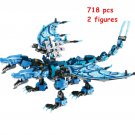 Naga Biru Dragon Building Blocks Set Classic Movie Model Bricks Kit Child Toys Gift Naga Biru Dragon Building Blocks Set Classic Movie Model Bricks Kit Child Toys Gift