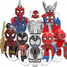 Superheroes Mini Action Figures Bricks Building Blocks Classic Movie Doll Model Kids Toys X0281