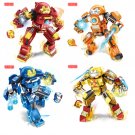 4 PC Movie Aniime SuperHeros Mini Action Figure Building Blocks Toy Gift