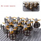 11pcs Soldiers Army Action Figures Mini Bricks Doll Assemble Building Blocks Toys