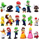 18pcs Action Figures Anime Figure with Storage Bag for Children Toys Gifts Model B