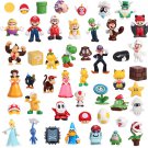 48pcs Action Figures Anime Figure with Storage Bag for Children Toys Gifts