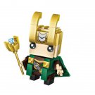 figure mini block superhero big head building brick toy for gifts Model A