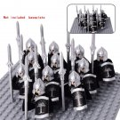 11pcs Soldiers Army Action Figures Mini Bricks Doll Assemble Building Blocks Toys A3
