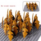 11pcs Soldiers Army Action Figures Mini Bricks Doll Assemble Building Blocks Toys A6