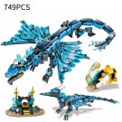 1 in 2 Naga Knight Building Blocks Fight Ninja Figures Bricks Toys Children gifts Stytle 07