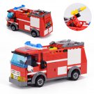 City Police Patrol Car Model Figure Blocks Educational Construction Building Bricks Toys A01