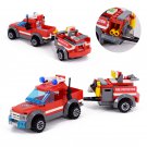 City Police Patrol Car Model Figure Blocks Educational Construction Building Bricks Toys A02