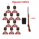 WW2 Military Soldiers Cavalry Knights Figures Army Building Blocks Weapons Brick Toys A3