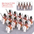 WW2 Military Soldiers Cavalry Knights Figures Army Building Blocks Weapons Brick Toys A10 WW2 Military Soldiers Cavalry Knights Figures Army Building Blocks Weapons Brick Toys A10