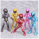 5pcs/set Dinosaur Team Power Dolls Around Model PVC Action Figure Collecting Gifts
