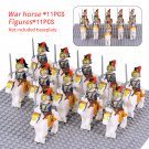 WW2 Military Soldiers Cavalry Knights Figures Army Building Blocks Weapons Brick Toys A15 WW2 Military Soldiers Cavalry Knights Figures Army Building Blocks Weapons Brick Toys A15