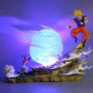 20cm Anime Figures Draagon Ball Son Gooku VS Majiin Buu Battle PVC Action Figures Toys