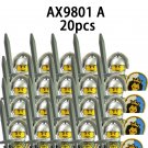 Medieval Military Roman Soldiers Figures Sets Castle Knights Spartan Building Blocks A Medieval Military Roman Soldiers Figures Sets Castle Knights Spartan Building Blocks A