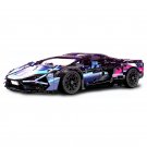 1314PCS Black Purple Lamborghinised Sian Sport Car Building Blocks Toys For Kids 1314PCS Black Purple Lamborghinised Sian Sport Car Building Blocks Toys For Kids