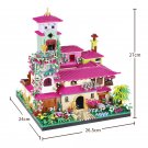 3600PCS Priincess Magiic Castle House Building Blocks Sakura Wild Villa Diamond Bricks Toys 3600PCS Priincess Magiic Castle House Building Blocks Sakura Wild Villa Diamond Bricks Toys