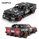 1639PCS High-Tech City Mustaang Sport Car Building Blocks Black Racing Speed Vehicle 1639PCS High-Tech City Mustaang Sport Car Building Blocks Black Racing Speed Vehicle