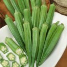 Okra Clemson Spineless Green 75 Vegetable Seed Organic Fresh Garden