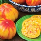 Tomato Mr Stripey Organic Seeds Open Pollinated Fresh Garden