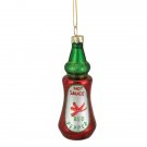4 Inch Red And Green Glass Bottle Of Hot Sauce Christmas Ornaments 4 Inch Red And Green Glass Bottle Of Hot Sauce Christmas Ornaments