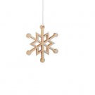 4" Winter Rustic Wooden Mirrored Snowflake 18524989 Christmas Ornaments 4" Winter Rustic Wooden Mirrored Snowflake 18524989 Christmas Ornaments