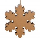 10" Winter Light Country Rustic Silver Snowflake Christmas Ornaments 10" Winter Light Country Rustic Silver Snowflake Christmas Ornaments