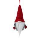 6" Tiny Gray Faux Fur Santa Gnome With Red Hat Christmas Ornaments 6" Tiny Gray Faux Fur Santa Gnome With Red Hat Christmas Ornaments