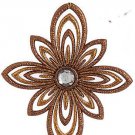 5" Seasons Of Elegance Gold Snowflake Star Tree Christmas Ornaments 5" Seasons Of Elegance Gold Snowflake Star Tree Christmas Ornaments