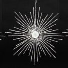 Pack Of 3 Seasons Of Elegance Silver Glitter Snowflake 8" Christmas Ornaments Pack Of 3 Seasons Of Elegance Silver Glitter Snowflake 8" Christmas Ornaments