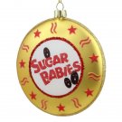 4" Candy Lane Gold Sugar Babies Bite Size Caramel Christmas Ornaments 4" Candy Lane Gold Sugar Babies Bite Size Caramel Christmas Ornaments