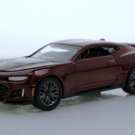 2022 Chevy Camaro Zl1 Performance Sports Muscle Car 1:64 Red Diecast Toys 2022 Chevy Camaro Zl1 Performance Sports Muscle Car 1:64 Red Diecast Toys