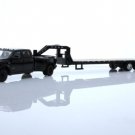 2021 Dodge Ram 3500 Dually Gooseneck Trailer 1:64 Truck Black Diecast Toys 2021 Dodge Ram 3500 Dually Gooseneck Trailer 1:64 Truck Black Diecast Toys