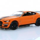2021 Ford Mustang Shelby Gt500 Sports Muscle Car 1:64 Scale Orange Diecast Toys 2021 Ford Mustang Shelby Gt500 Sports Muscle Car 1:64 Scale Orange Diecast Toys